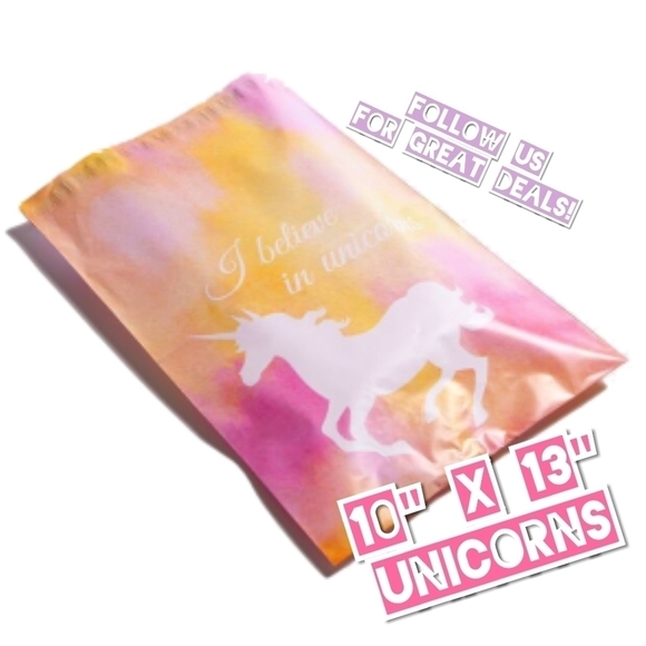 Office 5 Poly Mailers 10x13 Unicorns Poshmark